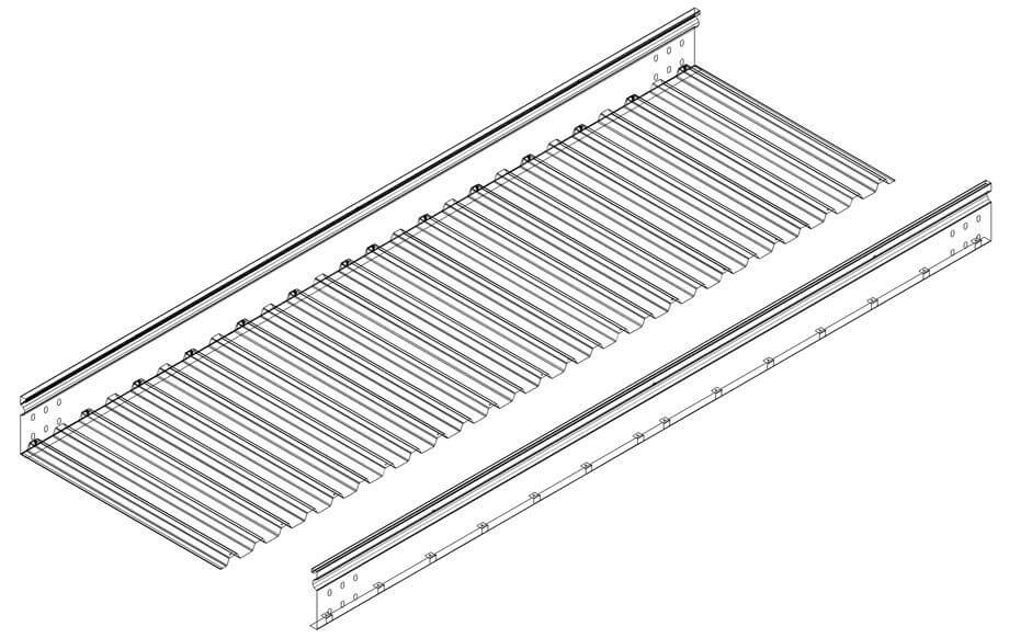 XMBG Series Corrugated Cable Tray