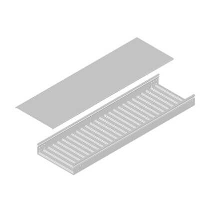 Solid Corrugated Cable Tray