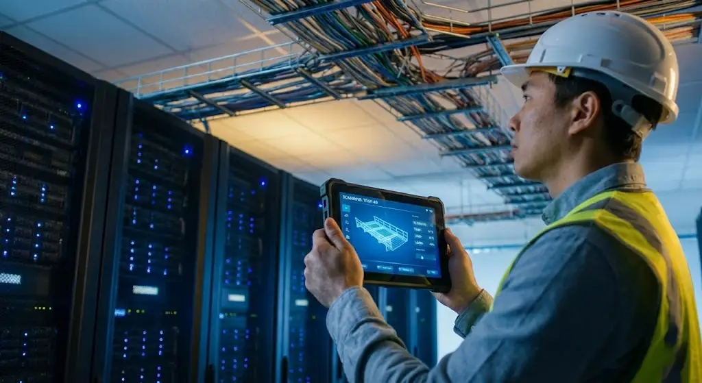 Worker scanning with PDA