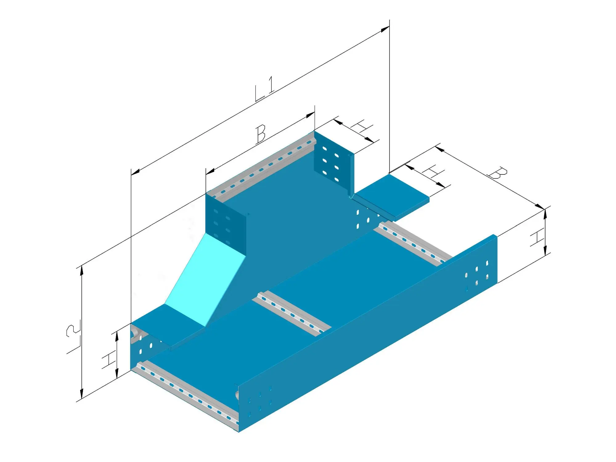 Vertical Downward Tee XQJ-CQ-CE