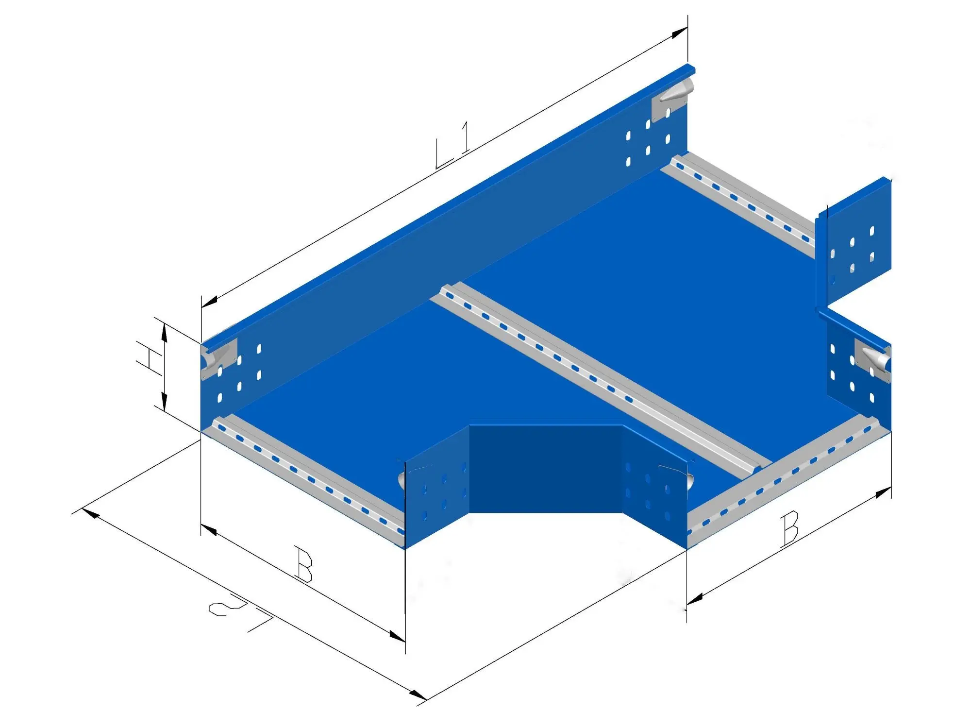 Horizontal Tee XQJ-G-C-03A