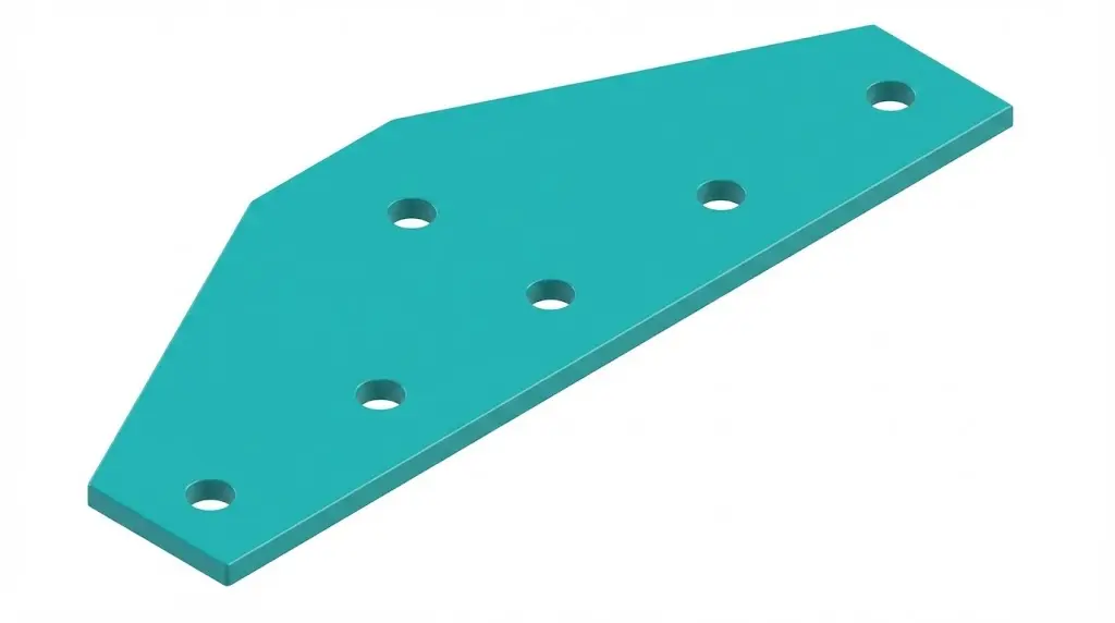 Strut channel connection plate (splice plate) for joining seismic bracing members