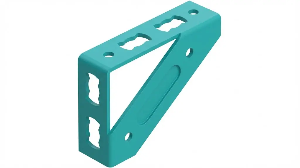 Strut channel end connector bracket for seismic bracing frame connections