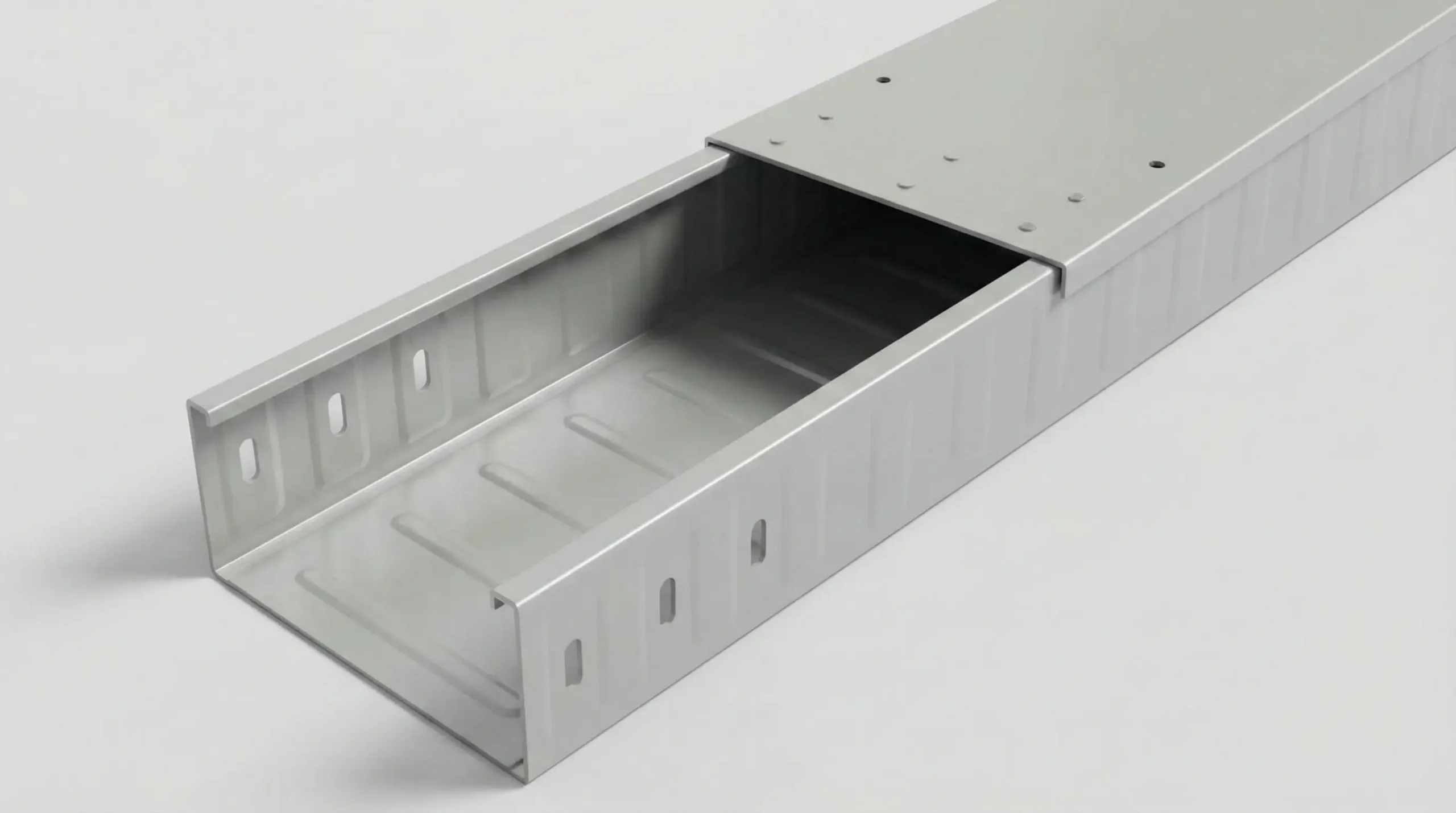 Solid Corrugated Cable Tray (Small Size)