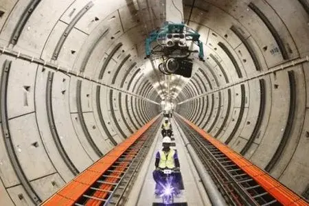 FRP cable tray project for underground utility tunnel infrastructure