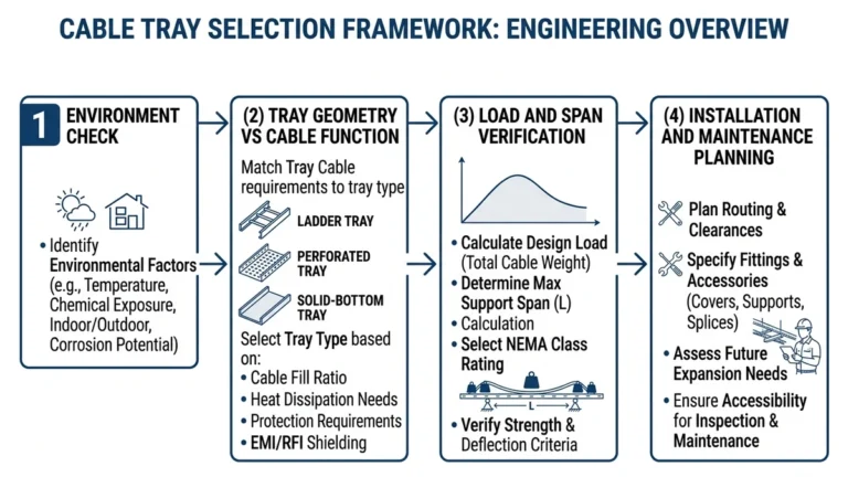 choose right cable tray type framework hero image