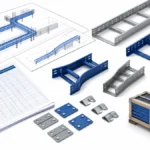Cable tray bill of materials planning for an industrial project