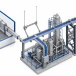 Industrial cable tray planning layout for an EPC project